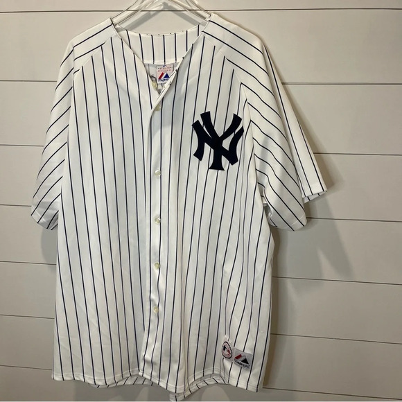 Vintage Majestic MLB NY Yankees #13 Rodriguez Jersey Adult Size 2X - Picture 1 of 13